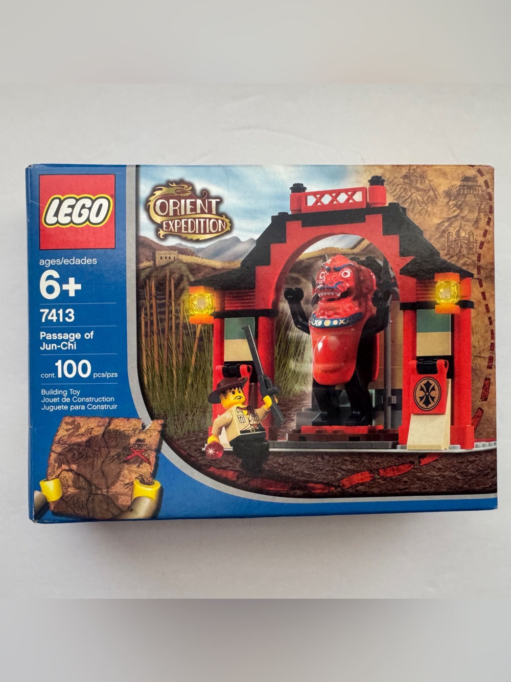 LEGO Orient Expedition 7413 Passage of Jun-Chi NEW Factory Sealed Retired 2003